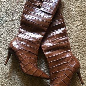 Ralph Lauren upper leather boots